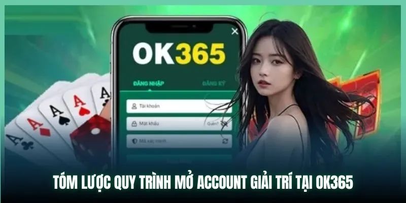 Đăng ký tài khoản hội viên ok365 nhanh chóng