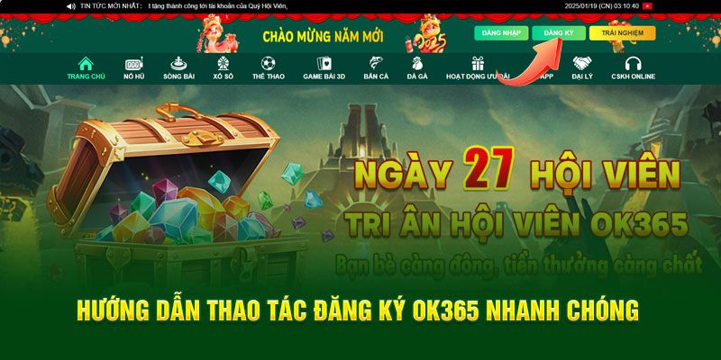 Hướng dẫn chi tiết các bước thực hiện đăng ký OK365